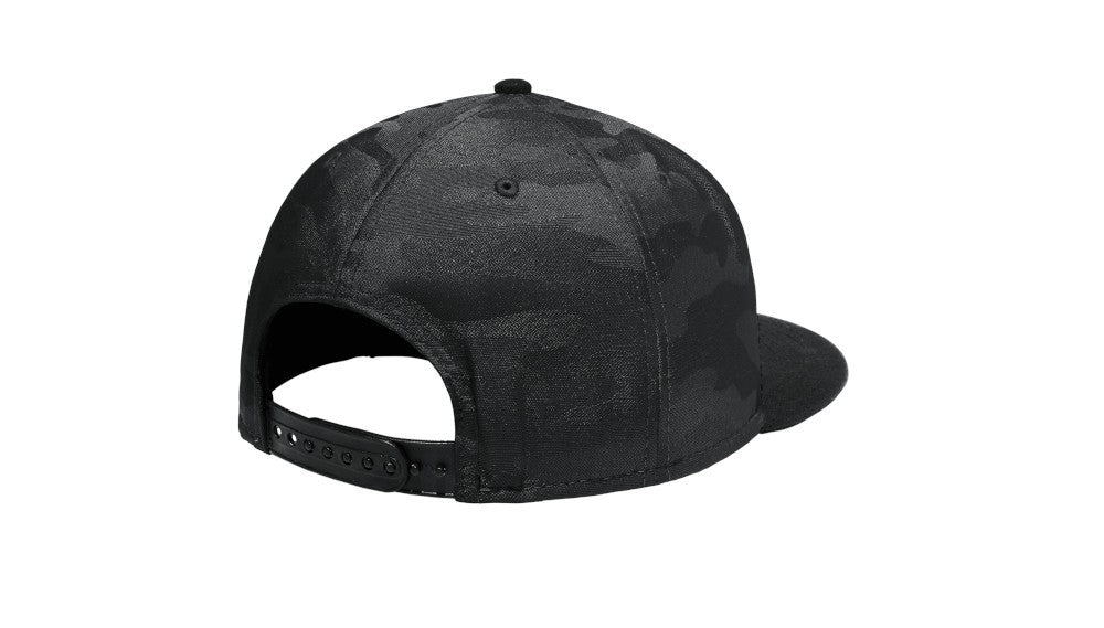 New Era Camo Flat Bill Snapback Cap 9Fifty
