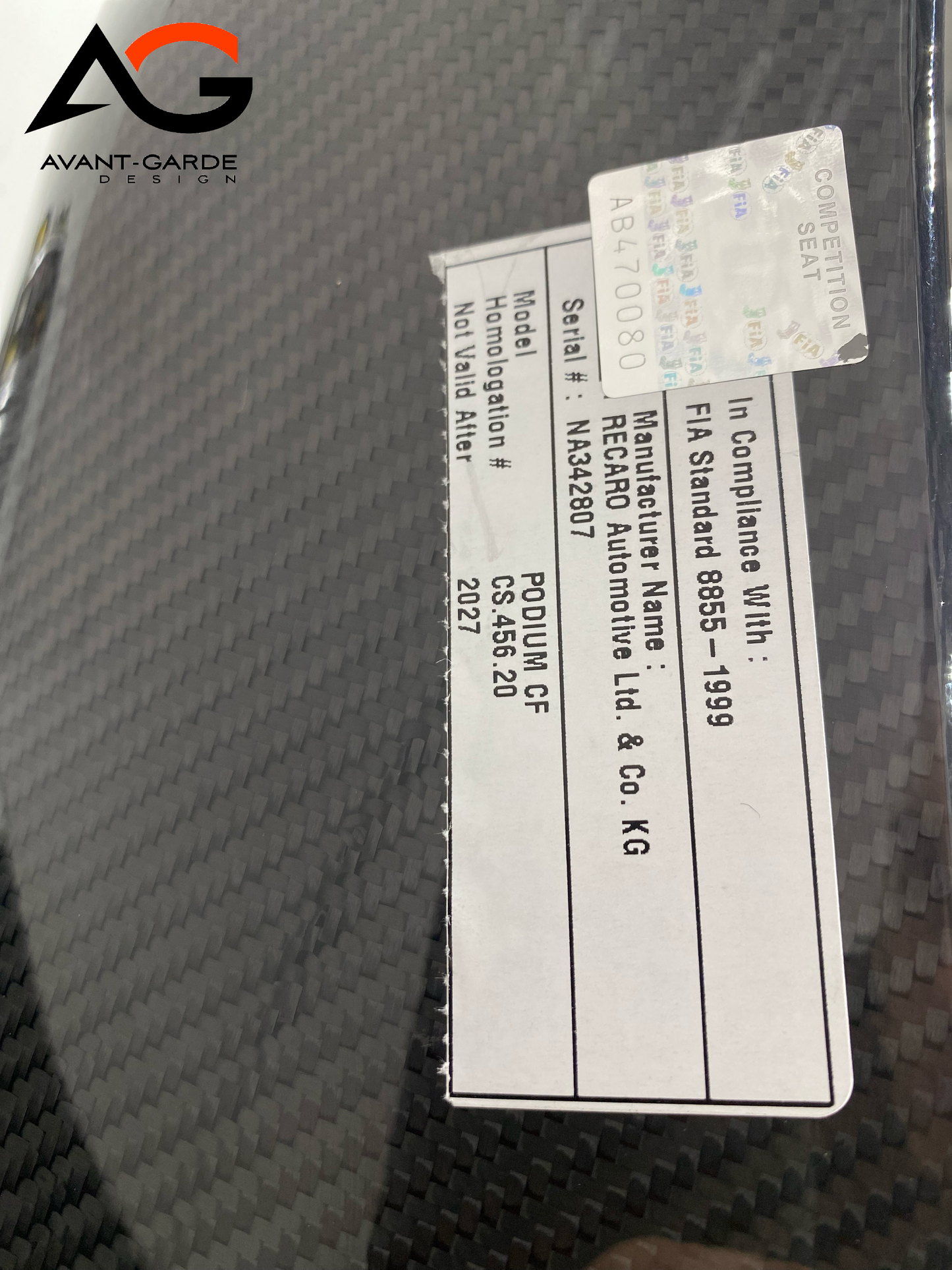 Recaro Podium *PAIR* - 079.62.2B22-01