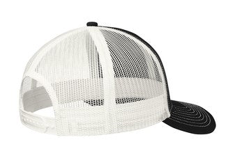 Snapback Trucker Cap - Black/White