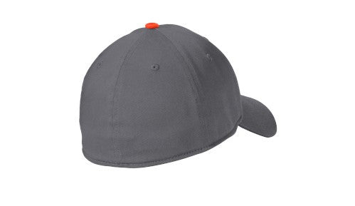 New Era Interception Cap 39Thirty Graphite/Orange