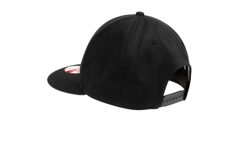 New Era Original Fit Flat Bill Snapback Cap 9Fifty Black