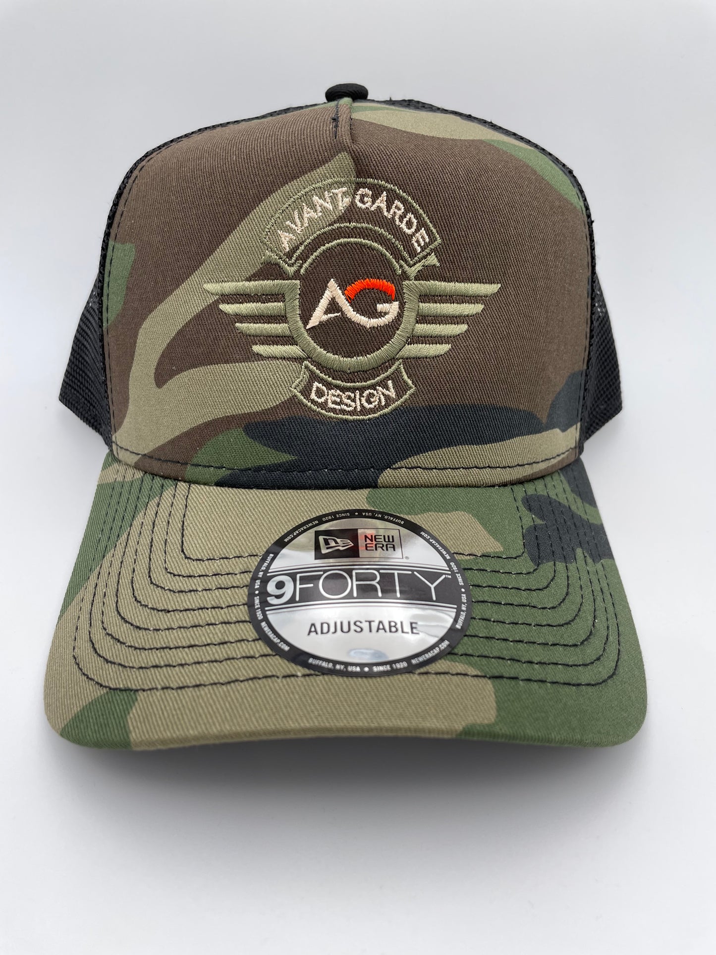 New Era Snapback Trucker Cap 9Fourty Camo/Black