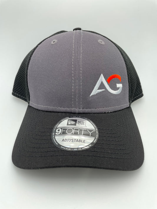 New Era Snapback Mesh Cap 9Fourty Charcoal/Black