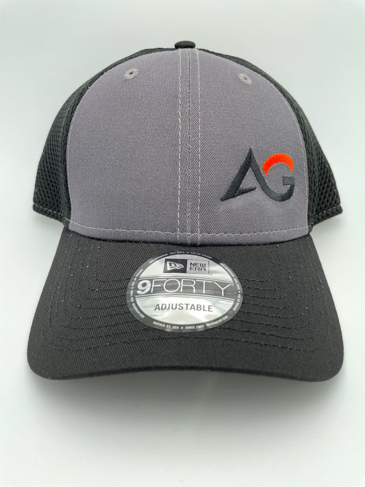 New Era Snapback Mesh Cap 9Fourty Charcoal/Black