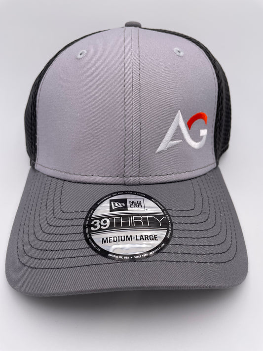 New Era Stretch Mesh Cap 39Thirty Grey/Steel/Graphite