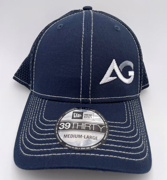 New Era Stretch Mesh Cap 39Thirty Deep Navy