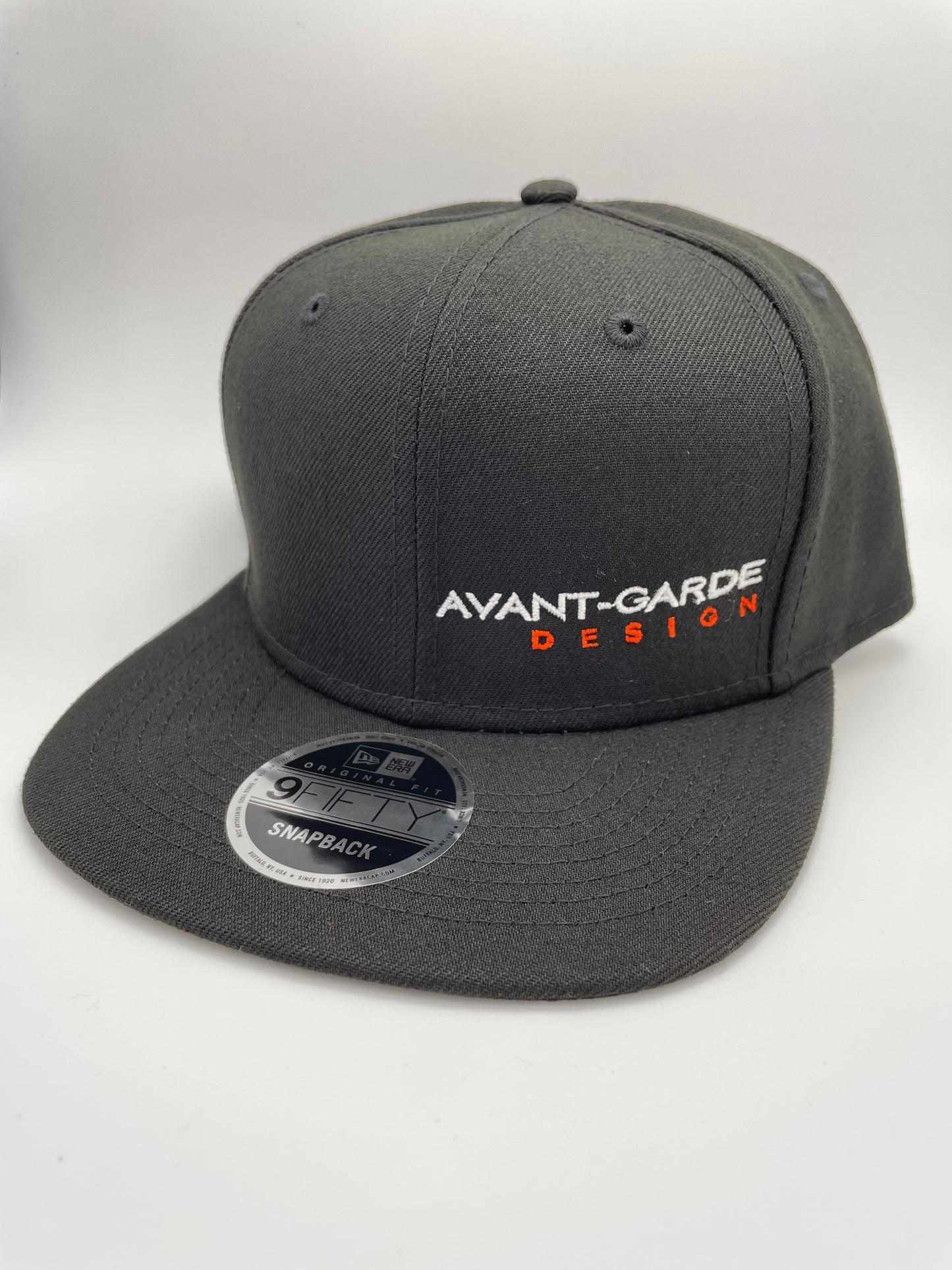 New Era Original Fit Flat Bill Snapback Cap 9Fifty Black