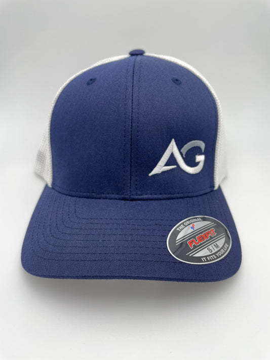 Flexfit Trucker Cap - True Navy/White - S/M