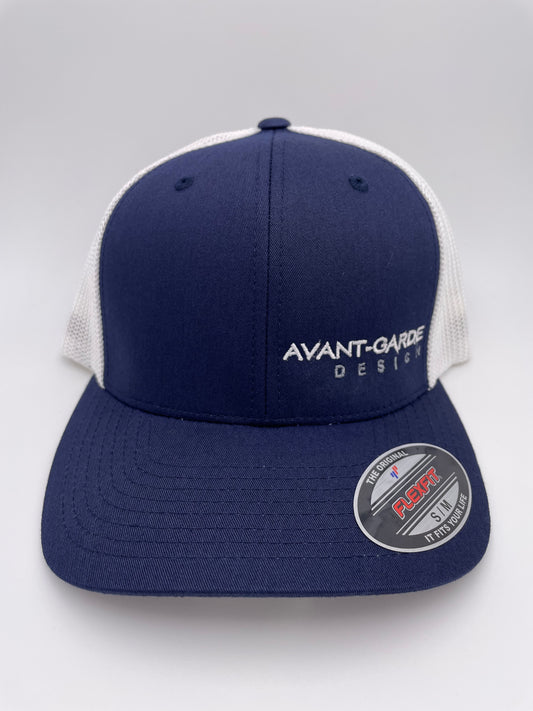Flexfit Trucker Cap - True Navy/White - S/M