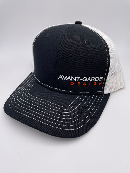 Snapback Trucker Cap - Black/White